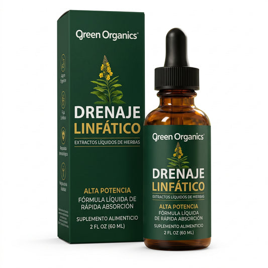 Drenaje Linfático Green Organics - Gotas Naturales